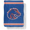 Boise State University Blanket, 60"x80" Primary Logo, Silky Touch Sherpa Back Super Soft Throw Blanket view 1