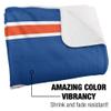 Boise State University Blanket, 60"x80" Primary Logo, Silky Touch Sherpa Back Super Soft Throw Blanket view 3