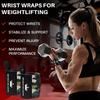 TECEUM Weightlifting Wrist Wraps with Thumb Loop  Camo  Queen of Lifts  18 inch  Heavy-Duty Workout Wrist Support & Protection  Ideal for Powerlifting, Strength Training, Bodybuilding view 2