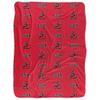 California State University Northridge Blanket, 60"x80" Logo Pattern Silky Touch Sherpa Back Super Soft Throw Blanket view 2
