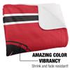 Christian Brothers University Blanket, 60"x80" Primary Logo Silky Touch Sherpa Back Super Soft Throw Blanket view 3