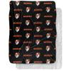 Sam Houston State University Blanket, 60"x80" Logo Pattern Silky Touch Sherpa Back Super Soft Throw Blanket view 1
