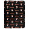Sam Houston State University Blanket, 60"x80" Logo Pattern Silky Touch Sherpa Back Super Soft Throw Blanket view 2