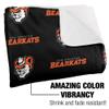 Sam Houston State University Blanket, 60"x80" Logo Pattern Silky Touch Sherpa Back Super Soft Throw Blanket view 3