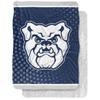 Butler University Blanket, 60"x80" Logo Dots Silky Touch Sherpa Back Super Soft Throw Blanket