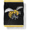 Alabama State University Blanket, 60"x80" Logo Dots Silky Touch Sherpa Back Super Soft Throw Blanket view 1