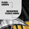 Alabama State University Blanket, 60"x80" Logo Dots Silky Touch Sherpa Back Super Soft Throw Blanket view 4