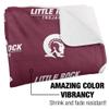 University of Arkansas at Little Rock Blanket, 60"x80" Logo Pattern Silky Touch Sherpa Back Super Soft Throw Blanket view 3