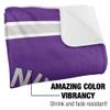 New York University Blanket, 60"x80" Primary Logo, Silky Touch Sherpa Back Super Soft Throw Blanket view 3