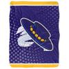 University of California, Santa Barbara Blanket, 60"x80" Logo Dots, Silky Touch Sherpa Back Super Soft Throw Blanket view 2
