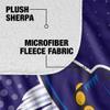 University of California, Santa Barbara Blanket, 60"x80" Logo Dots, Silky Touch Sherpa Back Super Soft Throw Blanket view 4