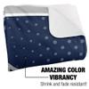 University of New Hampshire Blanket, 60"x80" Logo Dots Silky Touch Sherpa Back Super Soft Throw Blanket view 3