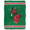 Mississippi Valley State University Delta Devils Primary Logo, 60"x80" Silky Touch Sherpa Back Super Soft Throw Blanket view 2