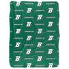 Binghamton University Blanket, 60"x80" Logo Pattern Silky Touch Sherpa Back Super Soft Throw Blanket view 2