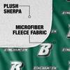Binghamton University Blanket, 60"x80" Logo Pattern Silky Touch Sherpa Back Super Soft Throw Blanket view 4