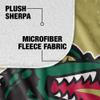 University of Alabama at Birmingham Blanket, 60"x80" Logo Dots Silky Touch Sherpa Back Super Soft Throw Blanket view 4