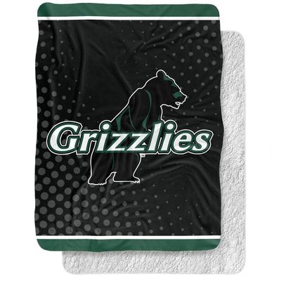 Adams State University Blanket, 60"x80" Logo Dots Silky Touch Sherpa Back Super Soft Throw Blanket