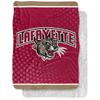 Lafayette College Blanket, 60"x80" Logo Dots Silky Touch Sherpa Back Super Soft Throw Blanket view 1