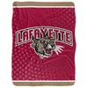 Lafayette College Blanket, 60"x80" Logo Dots Silky Touch Sherpa Back Super Soft Throw Blanket view 2