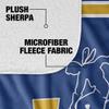 Southern Arkansas University Muleriders Primary Logo, 60"x80" Silky Touch Sherpa Back Super Soft Throw Blanket view 4