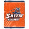 Salem State University Blanket, 60"x80" Logo Dots Silky Touch Sherpa Back Super Soft Throw Blanket view 2