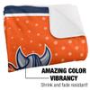 Salem State University Blanket, 60"x80" Logo Dots Silky Touch Sherpa Back Super Soft Throw Blanket view 3