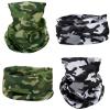 SMEHCF 8 Multipurpose Bandanas for Women Men Headband Balaclava Hair Head Scarf Face Half Airsoft Paintball Mask Neck Gaiters Breathable Reusable Washable Brown Blue Green Black White Digital view 3