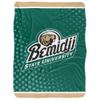 Bemidji State University Blanket, 60"x80" Logo Dots, Silky Touch Sherpa Back Super Soft Throw Blanket view 2