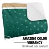 Bemidji State University Blanket, 60"x80" Logo Dots, Silky Touch Sherpa Back Super Soft Throw Blanket view 3