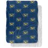 Coppin State University Blanket, 60"x80" Logo Pattern Silky Touch Sherpa Back Super Soft Throw Blanket view 1