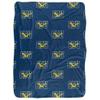 Coppin State University Blanket, 60"x80" Logo Pattern Silky Touch Sherpa Back Super Soft Throw Blanket view 2