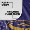San Francisco State University Gators Logo Dots, 60"x80" Silky Touch Sherpa Back Super Soft Throw Blanket view 4