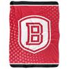 Bradley University Blanket, 60"x80" Logo Dots Silky Touch Sherpa Back Super Soft Throw Blanket view 2