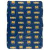 University of Northern Colorado Blanket, 60"x80" Logo Pattern Silky Touch Sherpa Back Super Soft Throw Blanket view 2
