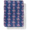 University of Detroit Mercy Blanket, 60"x80" Logo Pattern, Silky Touch Sherpa Back Super Soft Throw Blanket view 1