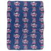 University of Detroit Mercy Blanket, 60"x80" Logo Pattern, Silky Touch Sherpa Back Super Soft Throw Blanket view 2