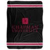 Chapman University Blanket, 60"x80" Primary Logo, Silky Touch Sherpa Back Super Soft Throw Blanket view 2