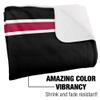 Chapman University Blanket, 60"x80" Primary Logo, Silky Touch Sherpa Back Super Soft Throw Blanket view 3