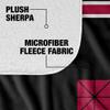 Chapman University Blanket, 60"x80" Primary Logo, Silky Touch Sherpa Back Super Soft Throw Blanket view 4
