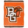Bowling Green State University Blanket, 60"x80" Logo Dots Silky Touch Sherpa Back Super Soft Throw Blanket view 2
