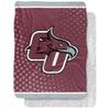 Cumberland University Blanket, 60"x80" Logo Dots, Silky Touch Sherpa Back Super Soft Throw Blanket view 1