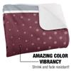 Cumberland University Blanket, 60"x80" Logo Dots, Silky Touch Sherpa Back Super Soft Throw Blanket view 3