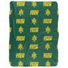 Arkansas Tech University Blanket, 60"x80" Logo Pattern Silky Touch Sherpa Back Super Soft Throw Blanket view 2