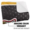 Grambling State University Blanket, 60"x80" Logo Dots, Silky Touch Sherpa Back Super Soft Throw Blanket view 3