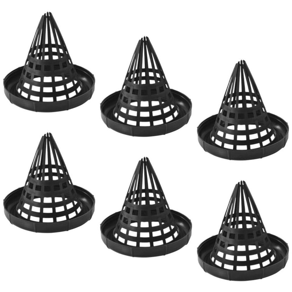 Yardwe 6pcs Lid Portable EEL Cage Lid for Crawfish Mesh Trap Lightweight Design