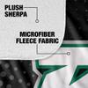 Binghamton University Blanket, 60"x80" Logo Dots Silky Touch Sherpa Back Super Soft Throw Blanket view 4
