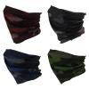 SMEHCF 4 Multipurpose Bandanas for Women Men Headband Balaclava Hair Head Scarf Face Half Airsoft Paintball Mask Neck Gaiters Breathable Reusable Washable Red Blue Green Black Gray Camo Polka Dots view 3