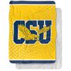 Coppin State University Blanket, 60"x80" Logo Dots Silky Touch Sherpa Back Super Soft Throw Blanket view 1