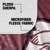 Bellarmine University Blanket, 60"x80" Logo Dots Silky Touch Sherpa Back Super Soft Throw Blanket view 4