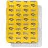 Towson University Blanket, 60"x80" Logo Pattern Silky Touch Sherpa Back Super Soft Throw Blanket view 1